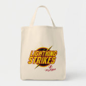 De flits | "blikseminslag" tote bag (Voorkant)