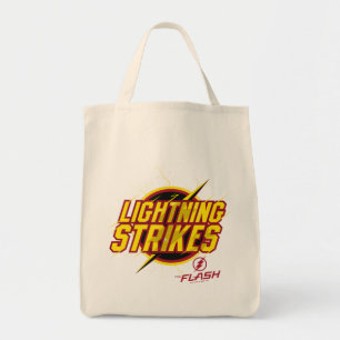 De flits "blikseminslag" tote bag