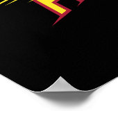 De flits | De snelste Man leeft Poster (Hoek)