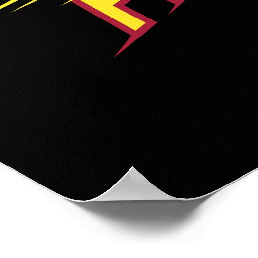 De flits | De snelste Man leeft Poster (Hoek)