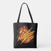 De flits | De snelste Man leeft Tote Bag (Achterkant)