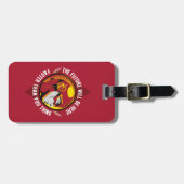 De flits | "De toekomst zal er zijn" Bagagelabel (Voorkant horizontaal)