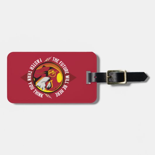 De flits | "De toekomst zal er zijn" Bagagelabel (Voorkant horizontaal)