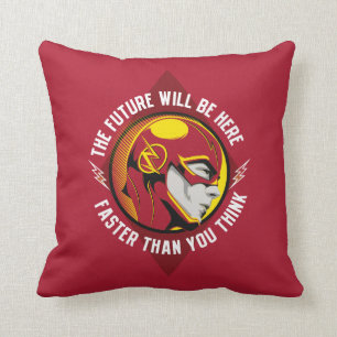 De flits "De toekomst zal er zijn" Kussen
