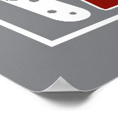 De flits | Flash-vergelijking Poster (Hoek)