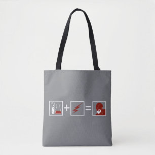 De flits Flash-vergelijking Tote Bag