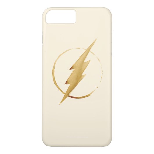 De flits | Geel borstEmbleem Case-Mate iPhone Case (Achterkant)