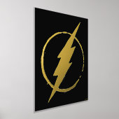 De flits | Geel borstEmbleem Folie Afdrukken (Laagn)