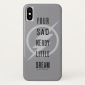 De flits | "Jouw Zad Nerdy Little Dream" Case-Mate iPhone Case (Achterkant)