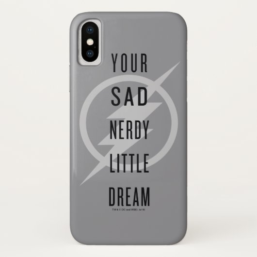 De flits | "Jouw Zad Nerdy Little Dream" Case-Mate iPhone Case (Achterkant)