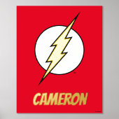 De flits | Lightning Bolt Folie Afdrukken (Voorkant)