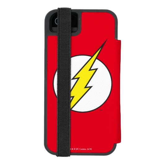 De flits | Lightning Bolt Incipio iPhone Portemonnee Hoesje (Agenda Achterkant)