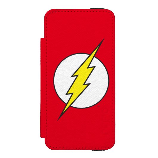 De flits | Lightning Bolt Incipio iPhone Portemonnee Hoesje (Voorkant Agenda)