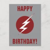 De flits | Lightning Bolt Logo Briefkaart (Voorkant)