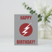 De flits | Lightning Bolt Logo Briefkaart (Staand voorkant)