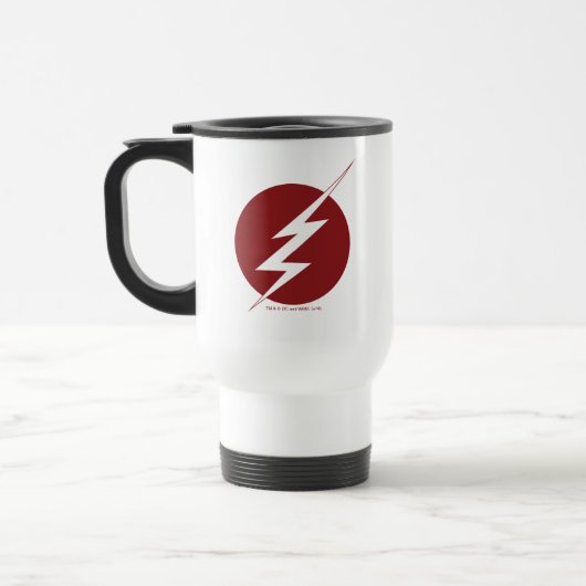 De flits | Lightning Bolt Logo Reisbeker (Links)