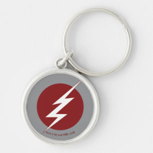 De flits   Lightning Bolt Logo Sleutelhanger