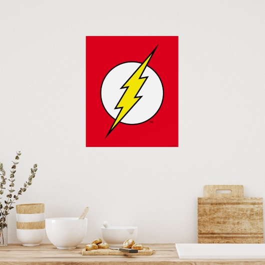 De flits | Lightning Bolt Poster (Keuken)