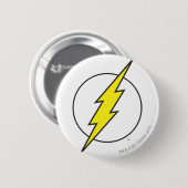De flits | Lightning Bolt Ronde Button 5,7 Cm (Voorkant /achterkant)