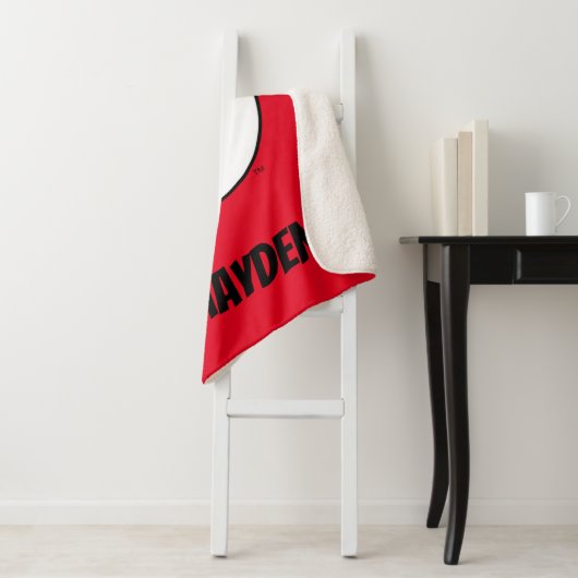 De flits | Lightning Bolt Sherpa Deken (In situ)