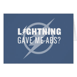 De flits   "Lightning Gave Me Abs?"