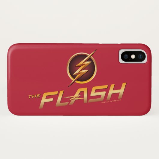 De flits | Logo TV-Show Case-Mate iPhone Case (Achterkant (horizontaal))