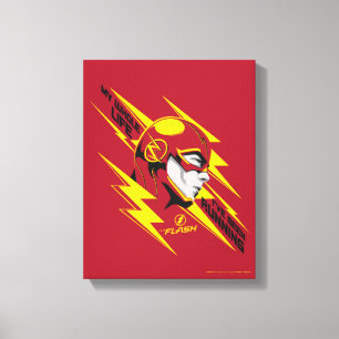 De flits Mijn hele leven dat ik heb meegemaakt Canvas Afdruk