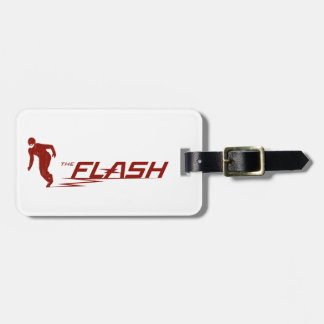 De flits | Super Hero Name Logo Bagagelabel