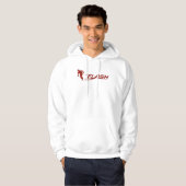 De flits | Super Hero Name Logo Hoodie (Voorkant volledig)