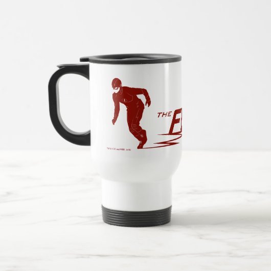 De flits | Super Hero Name Logo Reisbeker (Links)