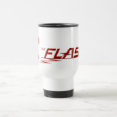 De flits | Super Hero Name Logo Reisbeker (Center)