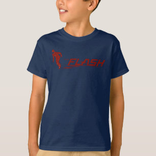 De flits Super Hero Name Logo T-shirt