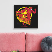 De flits | "Tijd voor een heleboel" Canvas Afdruk (Insitu (Woonkamer))