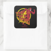 De flits | "Tijd voor een heleboel" Vierkante Sticker (Tas)