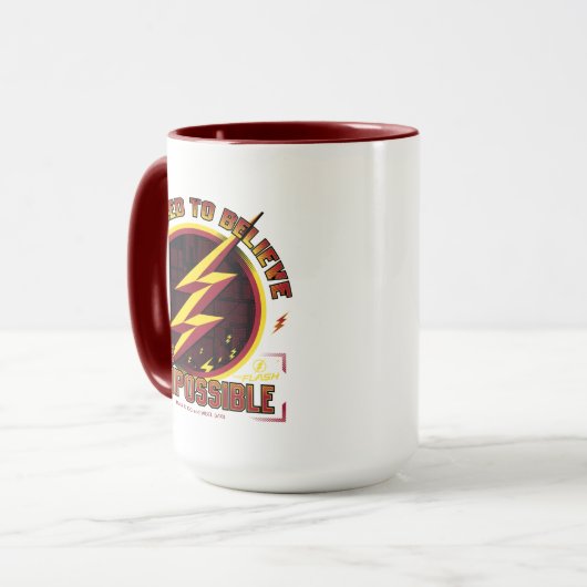 De flits | U moet geloven in het onmogelijke Mok (Voorkant links)