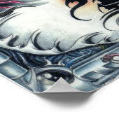 de flits van het tattoo poster (Hoek)