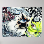 de flits van het tattoo poster (Voorkant)