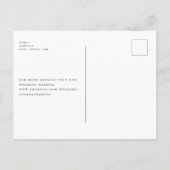 De flits van het voorjaarsraad sparen het Briefkaa Briefkaart (Achterkant)