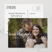 De flitsfoto van het Manuscript sparen het Briefka Aankondigingskaart (Voorkant / Achterkant)