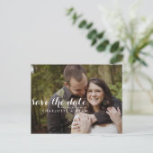 De flitsfoto van het Manuscript sparen het Briefka Aankondigingskaart (Staand voorkant)