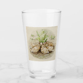 De Flopsy Bunnies Aslapen (door Beatrix Potter) Glas