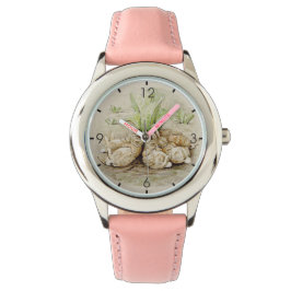 De Flopsy Bunnies Aslapen (door Beatrix Potter) Horloge