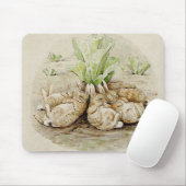 De Flopsy Bunnies Aslapen (door Beatrix Potter) Muismat (Met muis)