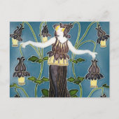 De Flora Art Nouveau van Walter Crane Briefkaart (Voorkant)