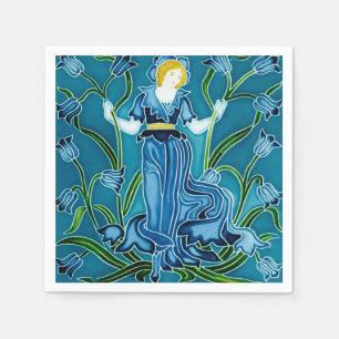 De Flora Art Nouveau van Walter Crane Servet