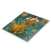 De Flora Art Nouveau van Walter Crane Tegeltje (Zijkant)