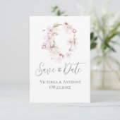 De Floral Roze Band van het Manuscript sparen de D (Staand voorkant)