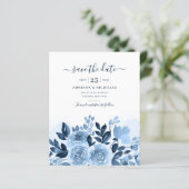 De Floral van de begroting trekt de Datum sparen (Staand voorkant)