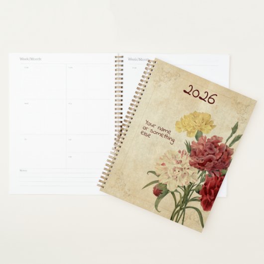 De "Flora's Fanfare" Anjer Planner (Display)