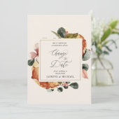 De florelegant van het najaar Verandering de Uitno Kaart (Staand voorkant)